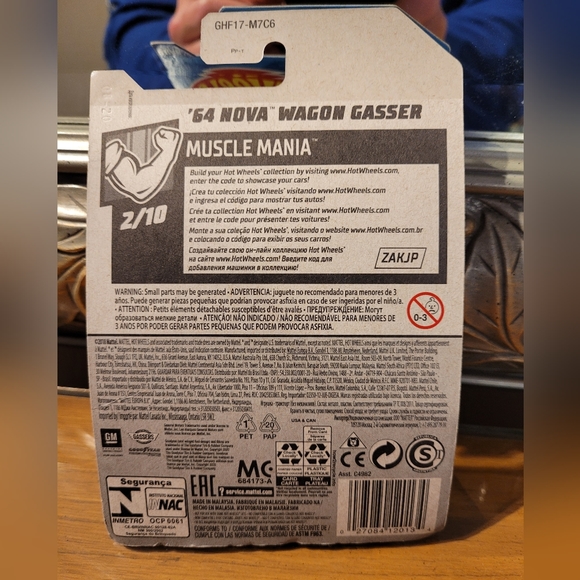 Hot Wheels "64 Nova Wagon Gasser" - Picture 2 of 5
